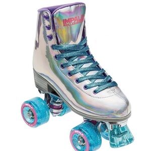 Roller Disco Ready Impala Holographic Skates Size 9 Never Worn